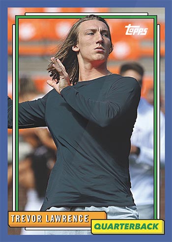 2021 Topps top x Trevor Lawrence Moon