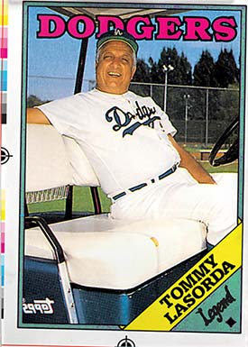 Topps Project70 Tommy Lasorda by Bobby Hundreds