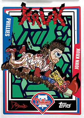 Topps Project70 John Kruk by Distortedd