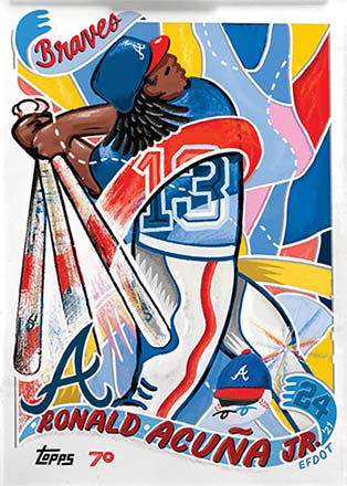 Topps Project 70 Ronald Acuna Jr. by Efdot