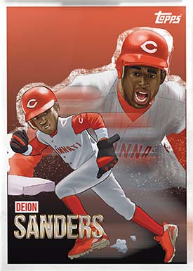 Topps Project70 Deion Sanders by Blue the Great