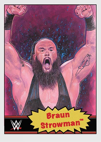 Wwe Topps Living Set Cards IN Lager Auswahl 