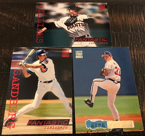 1994 Stadium Club 1st Day Issue MATT WILLIAMS Fantastic Finishers