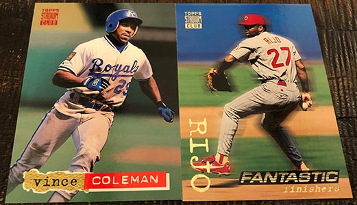 1994 Stadium Club Members Only VINCE COLEMAN 570 Royals