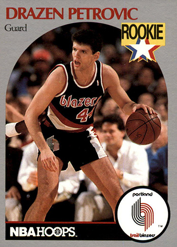 Michael Jordan 1991 NBA Hoops #253 Card