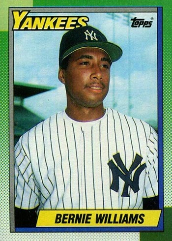  1996 Score Baseball Card #343 Bernie Williams : Collectibles &  Fine Art