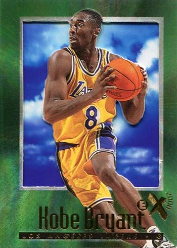 1996-97 E-X2000 Kobe Bryant Rookie Card