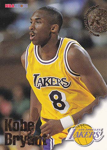 Kobe Bryant 1996 SCORE BOARD 1ST ROUND DRAFT PICK Card #15 LAKERS