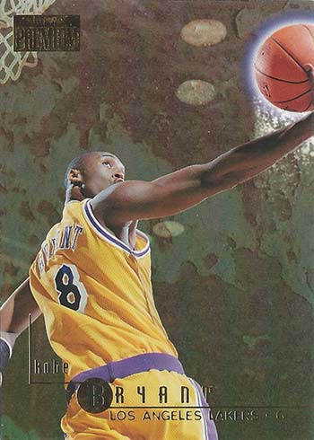 Skybox Kobe Bryant 1996 23K Black Gold Rookie Card 