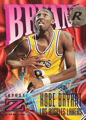 1996 96 Skybox E-X 2000 Kobe Bryant #30 Rare Rookie RC Acetate PSA 8 Lakers!
