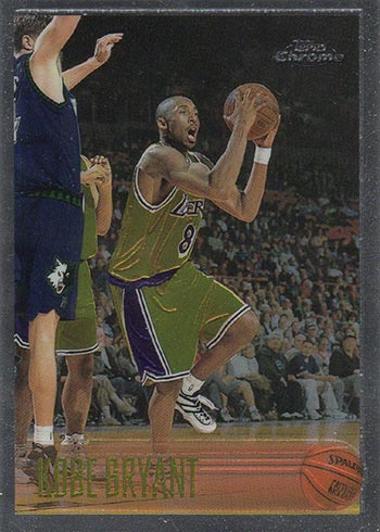 Kobe bryant best sale finest rookie card