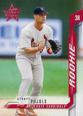 2001 Albert Pujols | ROOKIE | REPRINT 10 of 10 | RARE Topps Card Cardinals  #T247