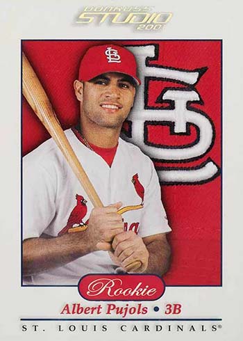 2001 UD Ultimate Collection /250 Albert Pujols RC On Card PSA