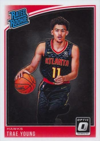 2018-19 Donruss Optic Trae Young Rookie Card