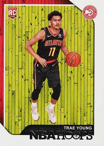 2018-19 Hoops Trae Young Rookie Card