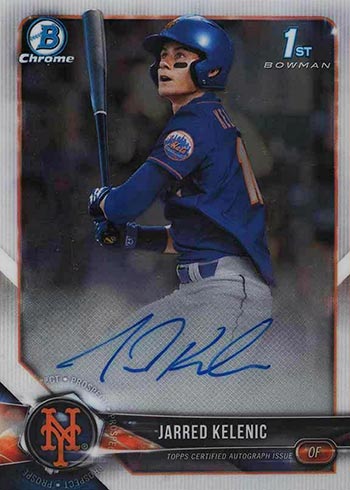 2018 Bowman Chrome Draft Jarred Kelenic Autograph