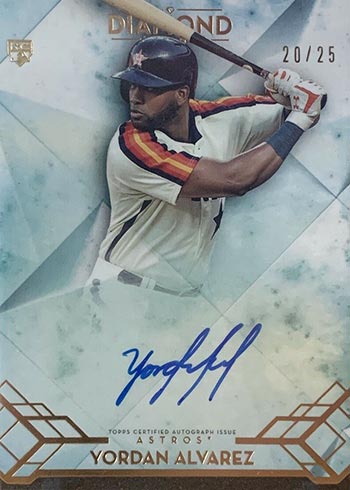 Yordan Alvarez 2021 Topps Tribute Engraved Greats Autographs #'d 12/50 –  Piece Of The Game