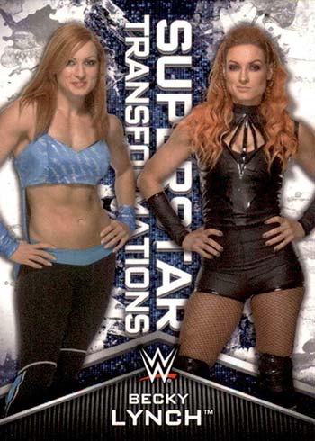 Bayley #76 Becky Lynch 2020 Topps WWE Women's Division