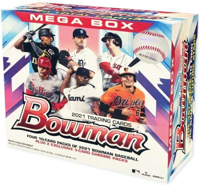 2021 Bowman Chrome Baseball Hobby Box - Card Exchange Sports