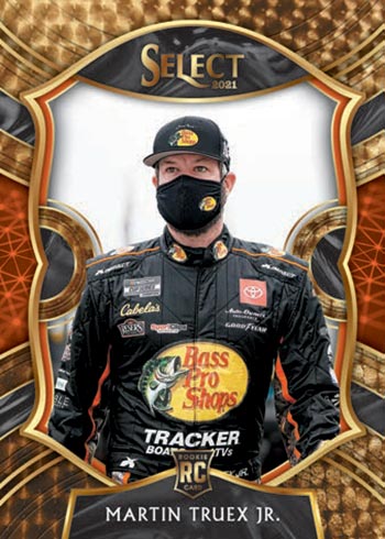 2021 Panini Chronicles Racing Select Gold Vinyl Martin Truex Jr