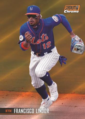 2021 Topps Stadium Club Chrome Baseball Orange Refractor