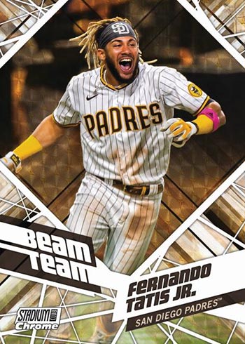 2021 Topps Stadium Club Chrome Baseball Beam Team