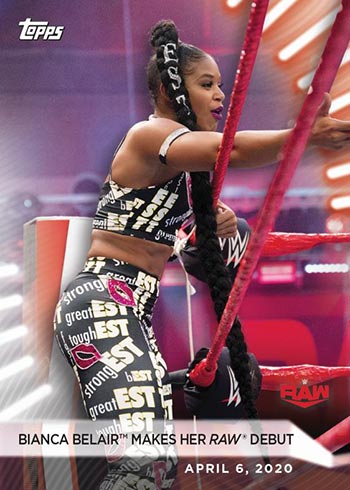 2021 Topps WWE Women's Division Bianca Belair