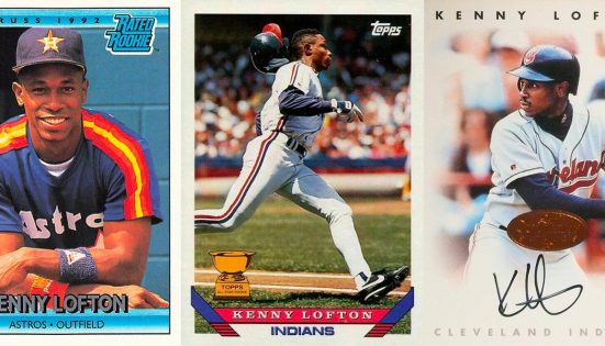 Kenny Lofton player used bat patch baseball card (San Francisco Giants, 67)  2002 Topps Tools of the Trade #TTRRKL
