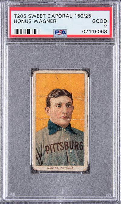 T206 Honus Wagner, PSA 5 Baseball Card