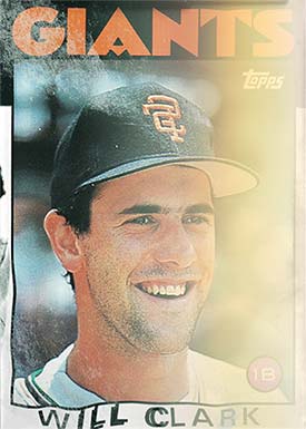 Topps Project70® Card 182 - 1986 Will Clark by Bobby Hundreds