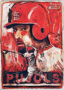 Topps Project 70 Albert Pujols #848 by DJ Skee (PRE-SALE) - Wheeler  Collection