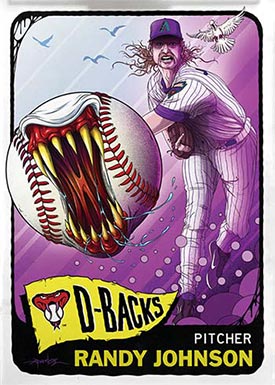 Topps Project 70 Randy Johnson by Alex Pardee