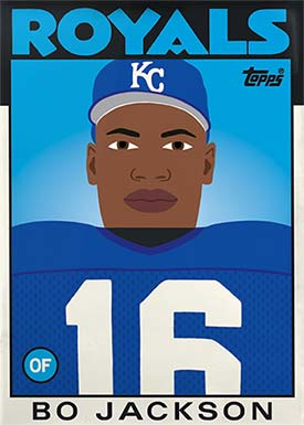 Topps Project70 Bo Jackson by Keith Shore
