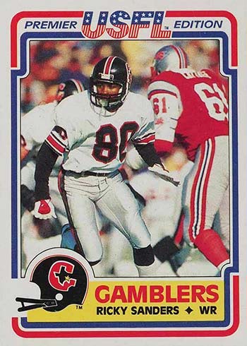 1984 Topps USFL Checklist, Team Set Lists, Top Cards, Football Card Info