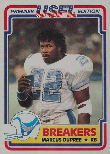 Topps 1984 USFL Set A Coveted Classic