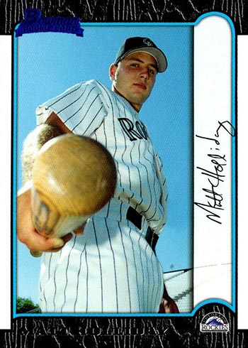 1999 Topps #442 Matt Holliday rookie card, Colorado Rockies legend