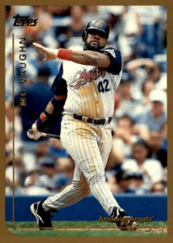  1990 Upper Deck #5 Maurice Mo Vaughn Baseball Card Rookie RC  Boston : Collectibles & Fine Art