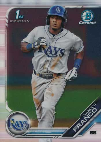 2019 Bowman Chrome Wander Franco