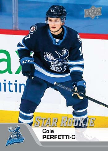2020-21 Upper Deck AHL Star Rookies Cole Perfetti