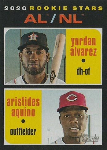 Yordan Alvarez 2018 Topps Heritage Minor League Card #111