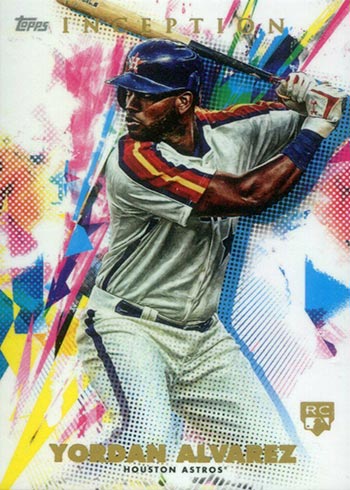 YORDAN ALVAREZ AIR YORDAN 2020 Topps Archives NICKNAME MINI POSTER ASTROS