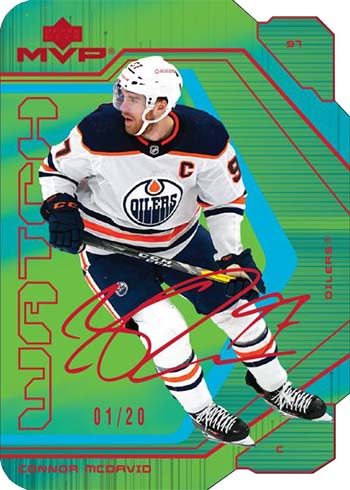 2021-22 Upper Deck MVP Hockey Colors and Contours