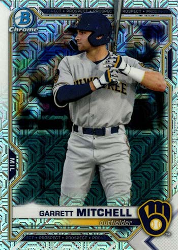 2023 Bowman Chrome (Rookie of the Year Favorites) Garrett Mitchell Roo – $1  Sports Cards