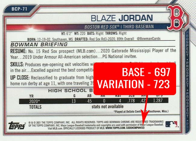 2021 Bowman Chrome Baseball Mega Box