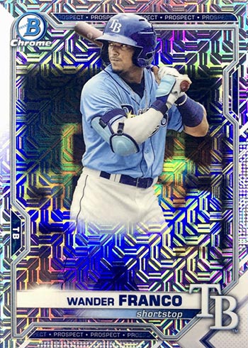 2021 Bowman Chrome Prospects #BCP57 Wander Franco - NM-MT