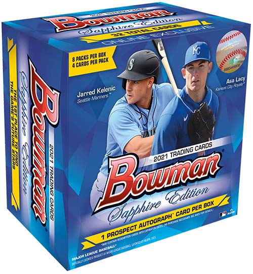 2021 Bowman Sapphire Baseball Box