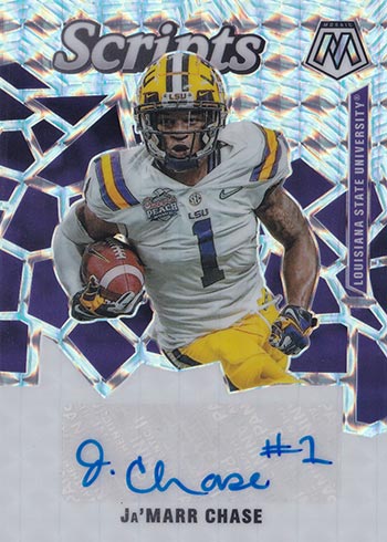 2022 Panini Mosaic Draft Picks Collegiate Football Checklist, Box Info