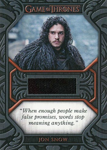 21 Rittenhouse Game Of Thrones Iron Anniversary Series 1 Checklist