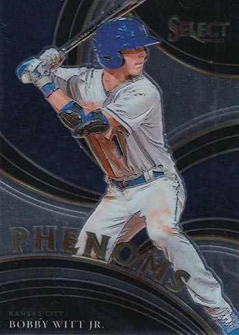 2021 Panini Select Baseball Phenoms Bobby Witt Jr.