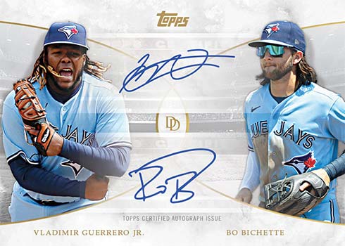 2021 Topps Update Series VLADIMIR GUERRERO/BO BICHETTE Dual Auto /25 - Blue  Jays - Baseball Slabbed Autographed Cards at 's Sports Collectibles  Store